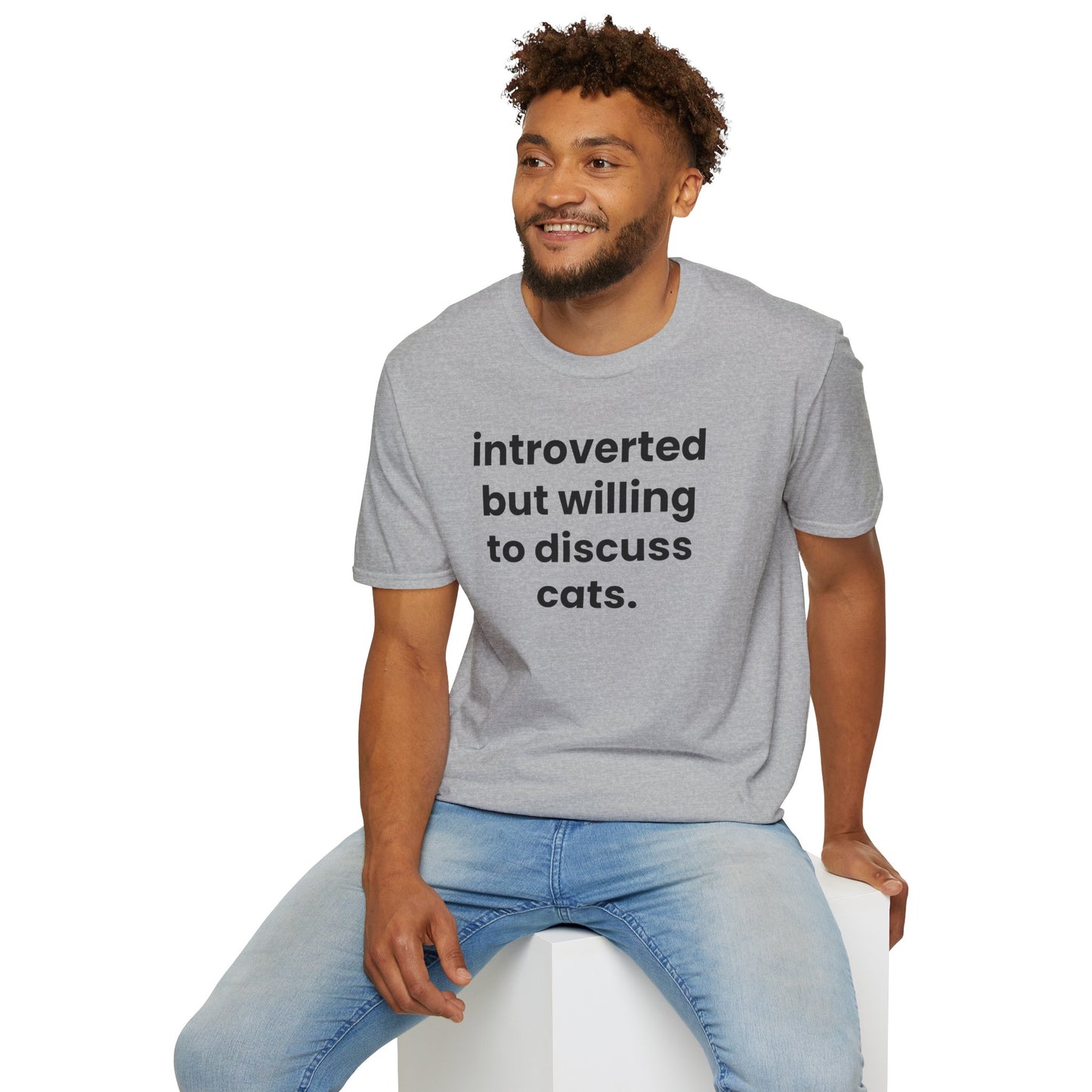 Introverted Cat Lover Tee