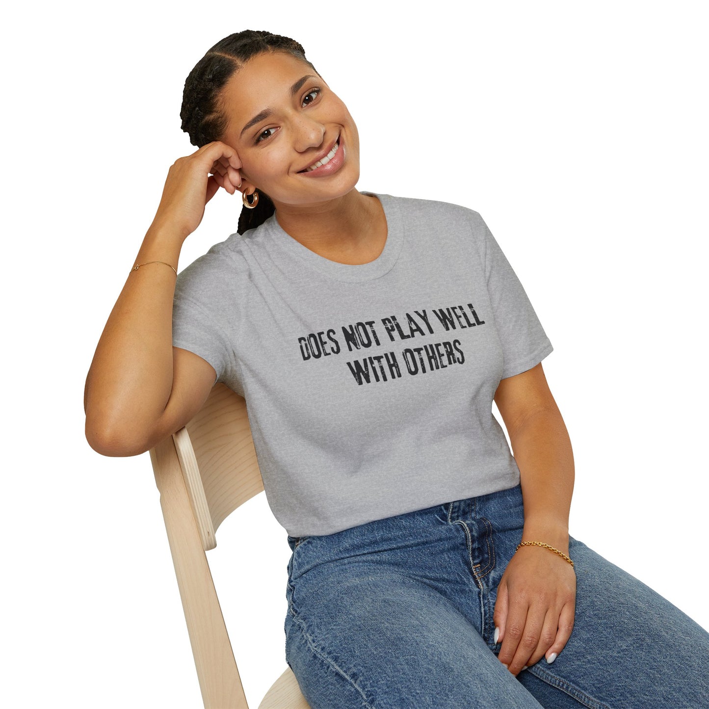 Does Not Play Well With Others Tee