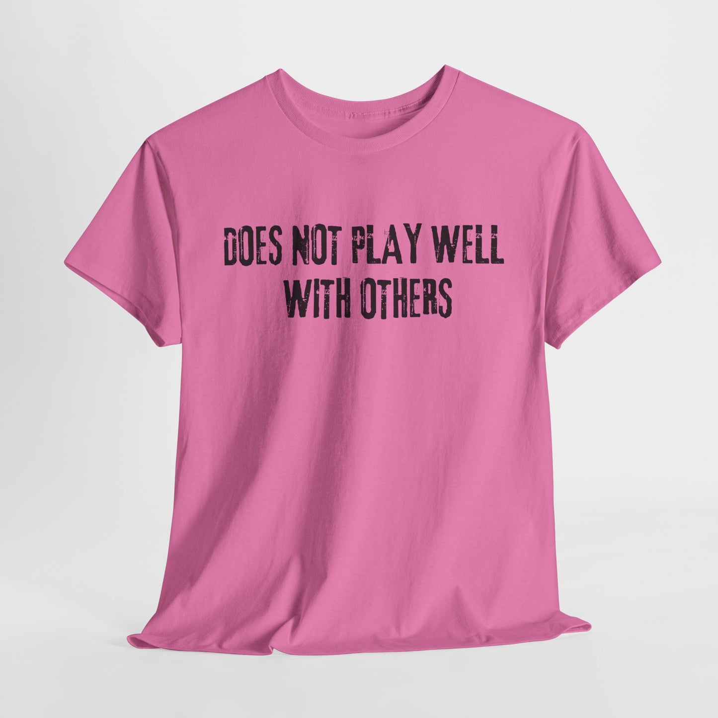 Does Not Play Well With Others Tee