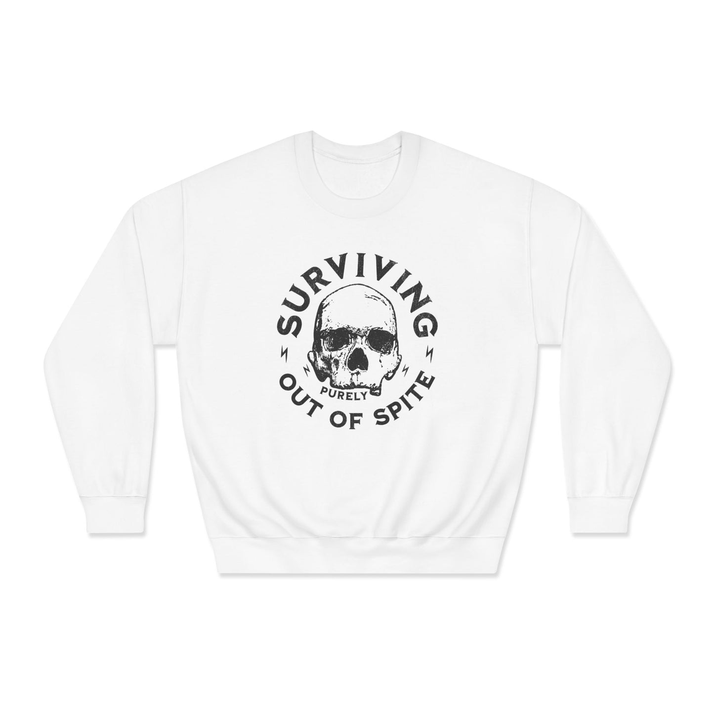 Surviving Out of Spite Crewneck Sweatshirt