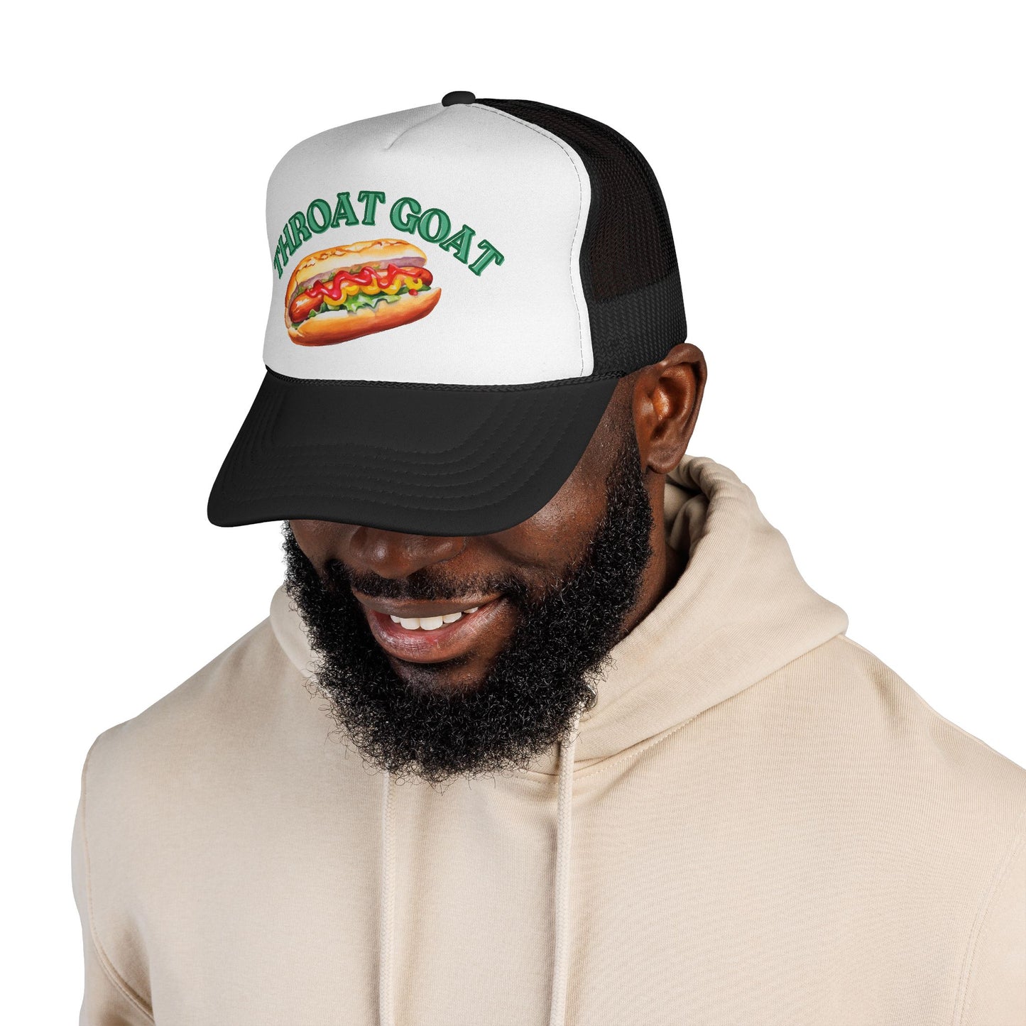Throat Goat Cap