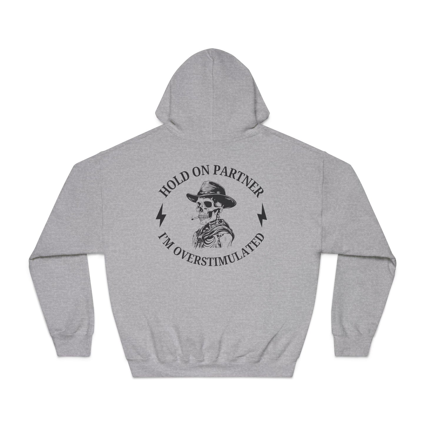 Overstimulated Cowboy Hoodie