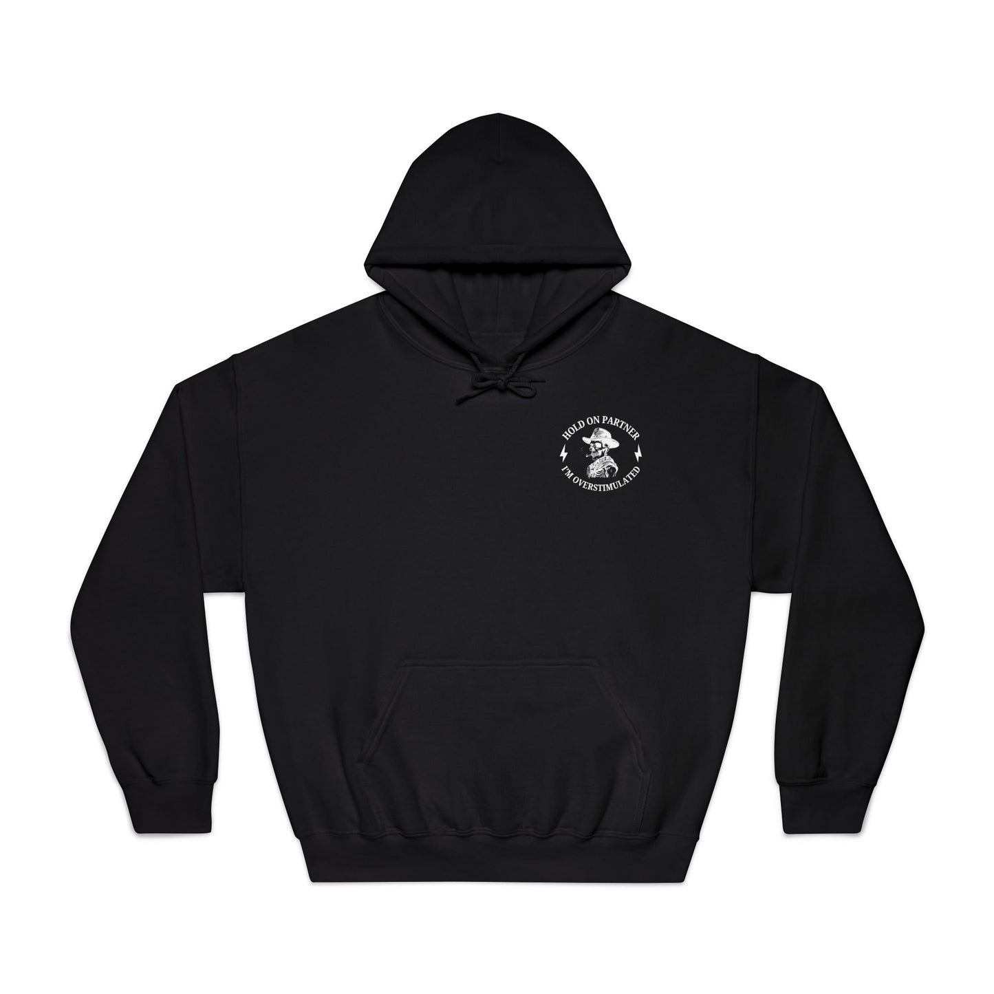 Overstimulated Cowboy Hoodie