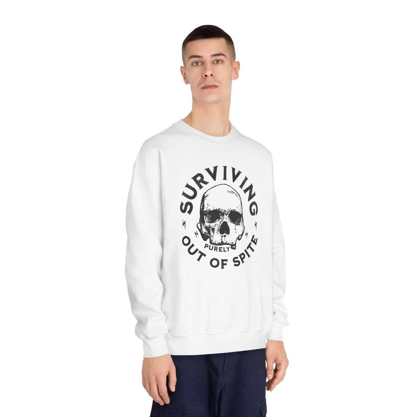 Surviving Out of Spite Crewneck Sweatshirt