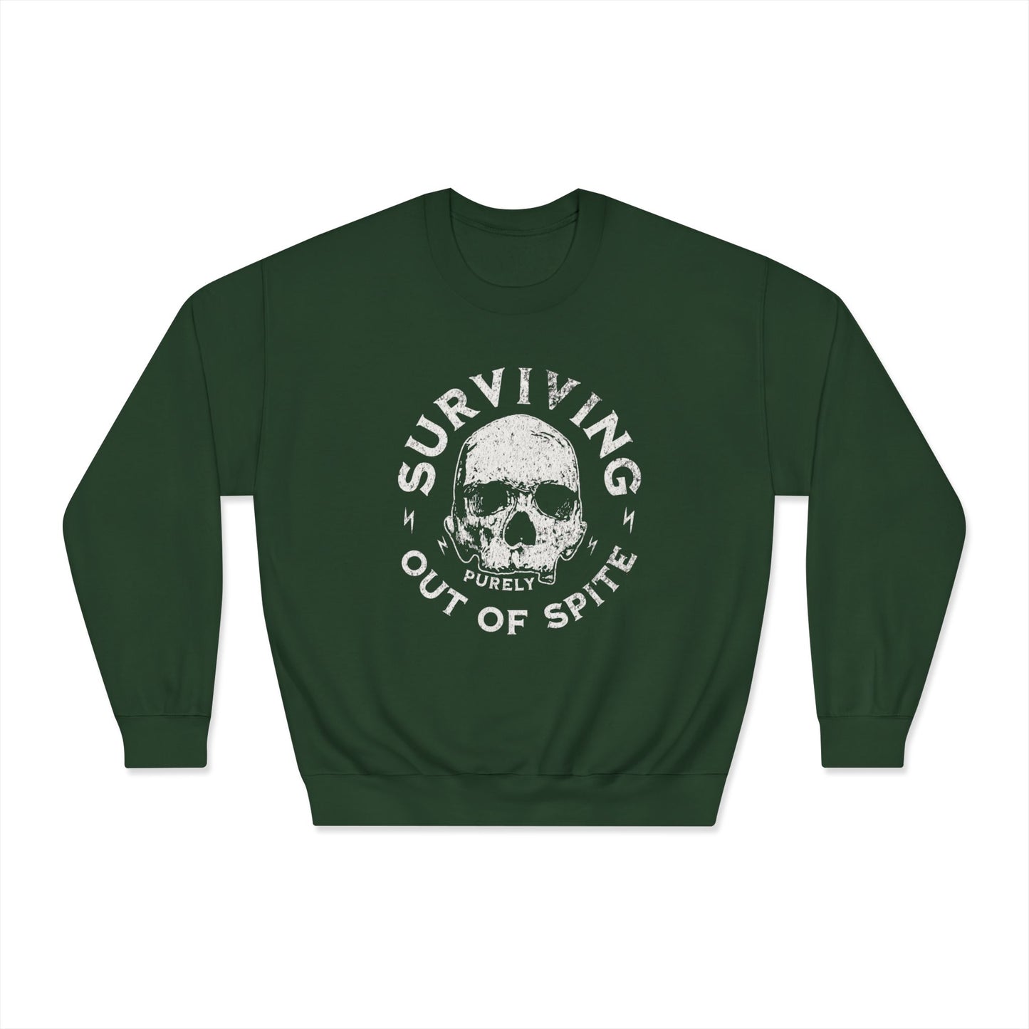 Surviving Out of Spite Crewneck Sweatshirt