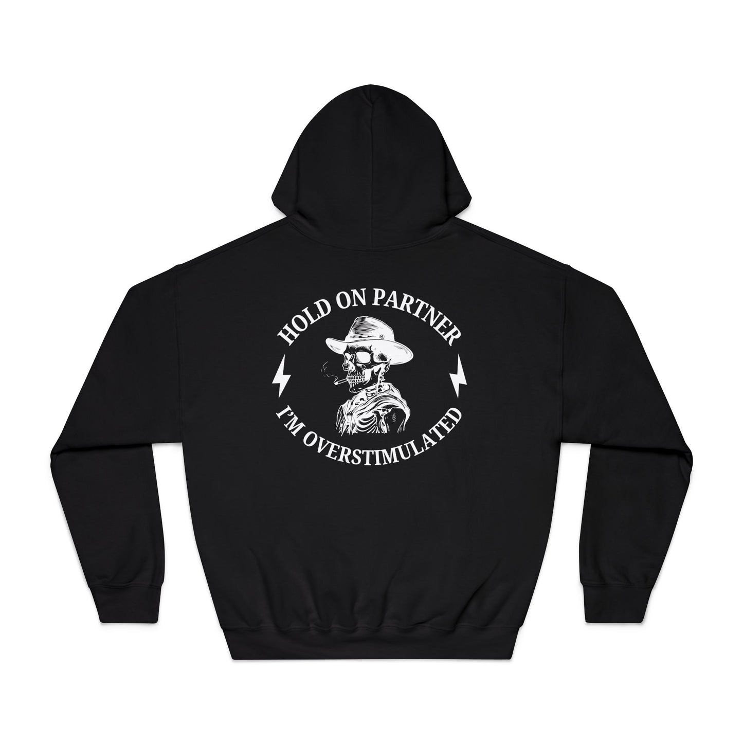 Overstimulated Cowboy Hoodie