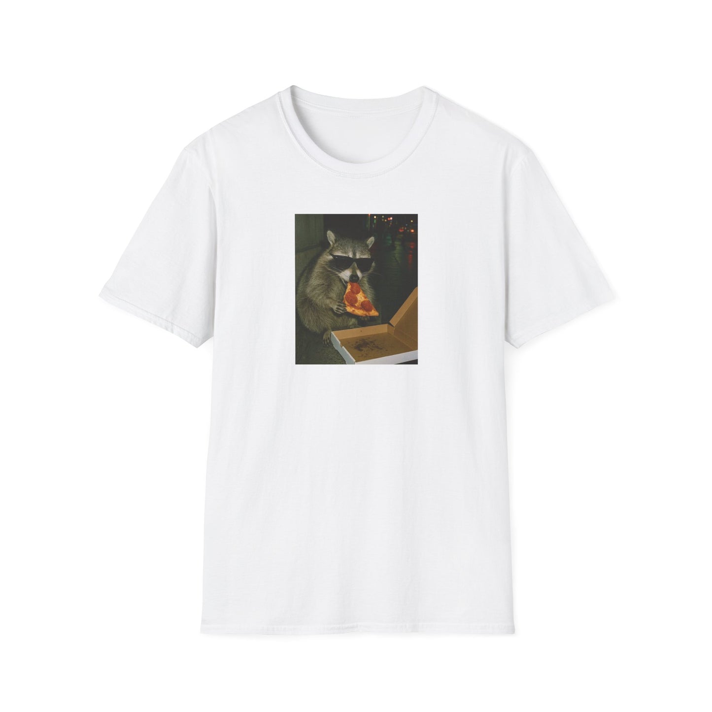 Raccoon Pizza Tee