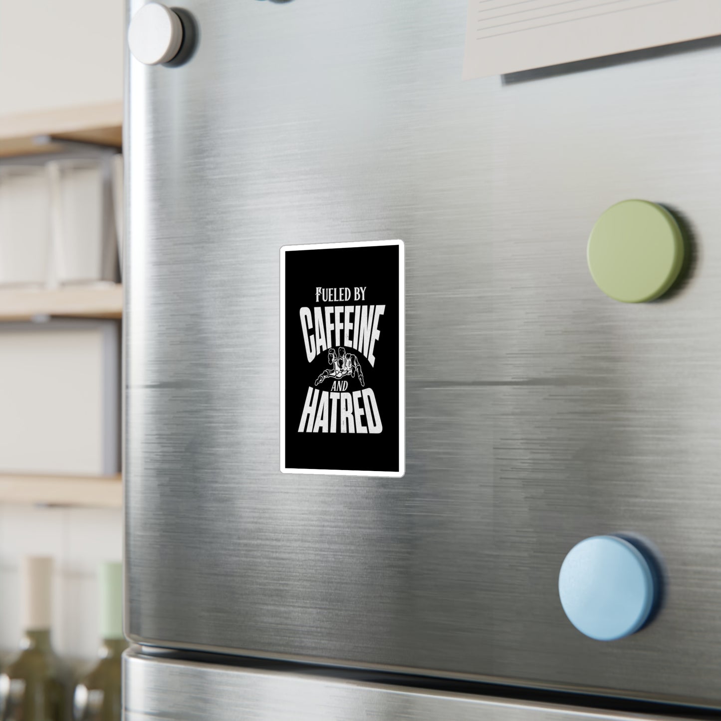 Caffeine & Hatred Vinyl Decal