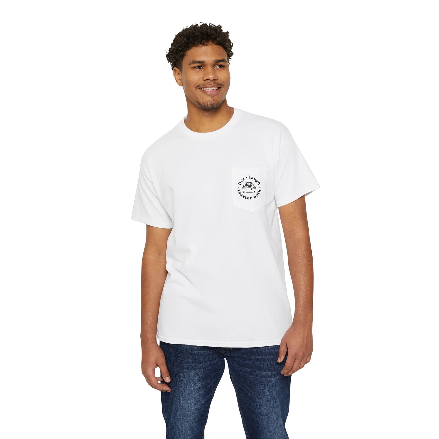 Toaster Bath Pocket T-Shirt