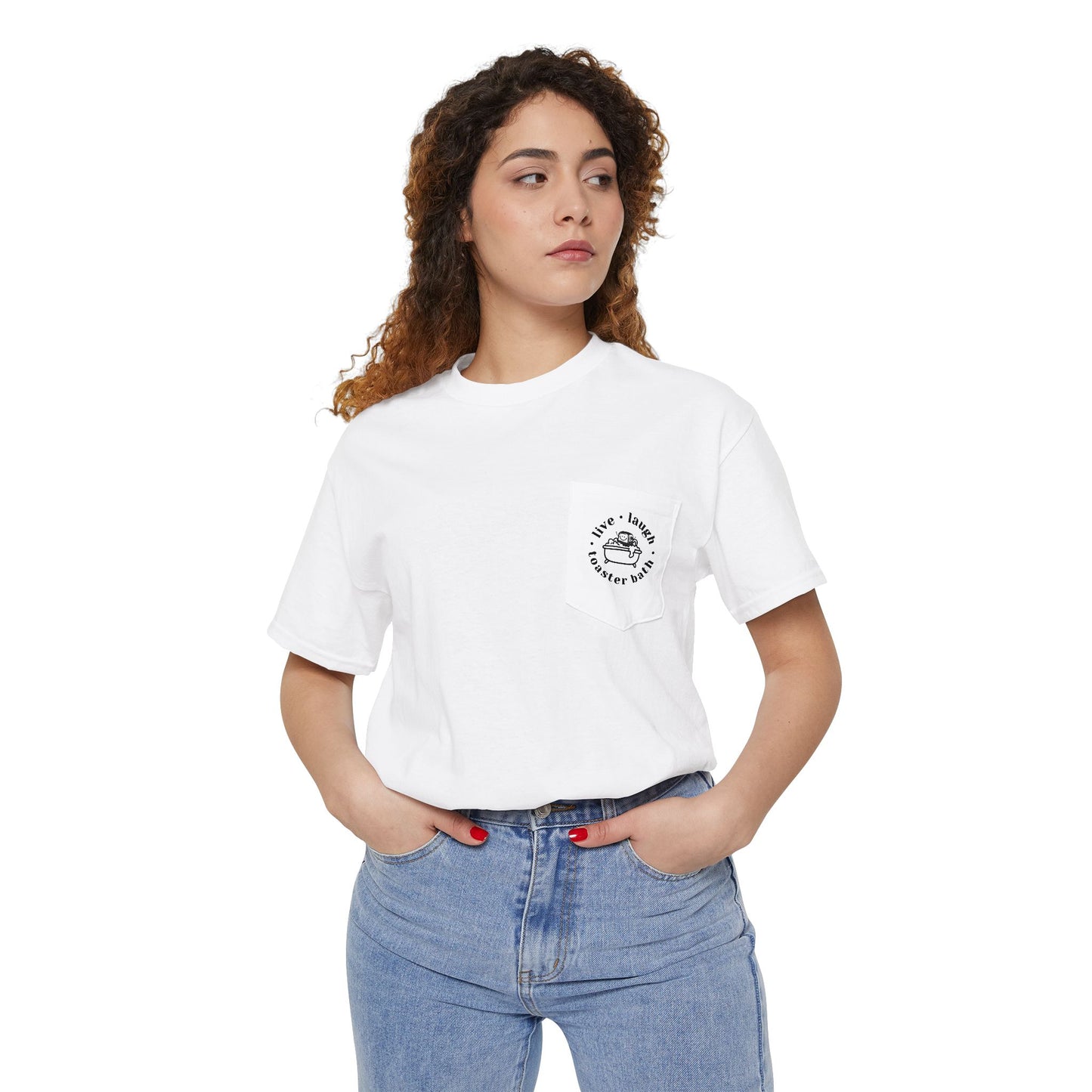 Toaster Bath Pocket T-Shirt