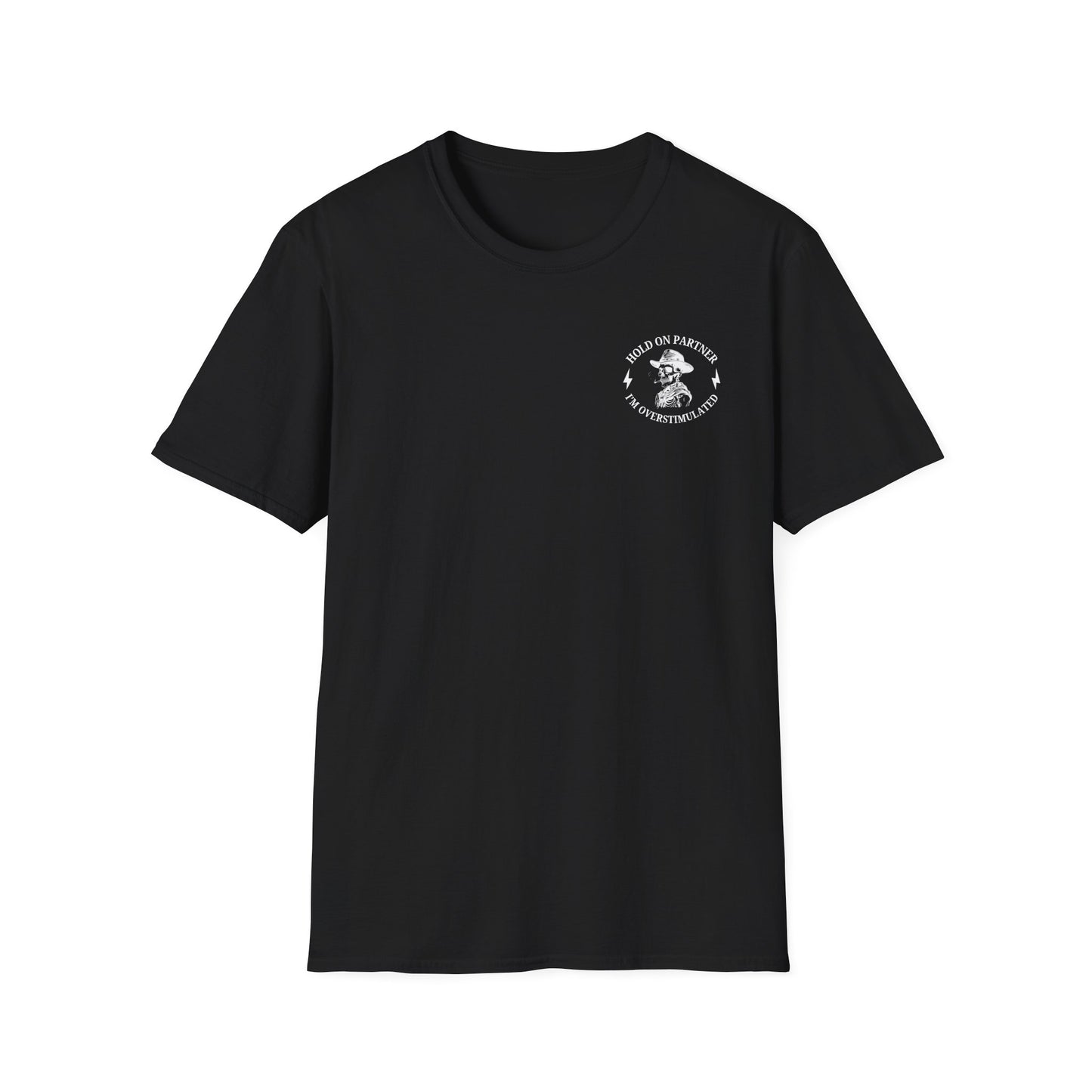 Overstimulated Cowboy Tee