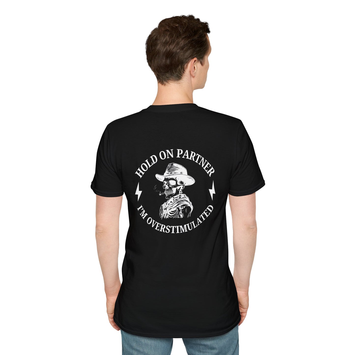 Overstimulated Cowboy Tee