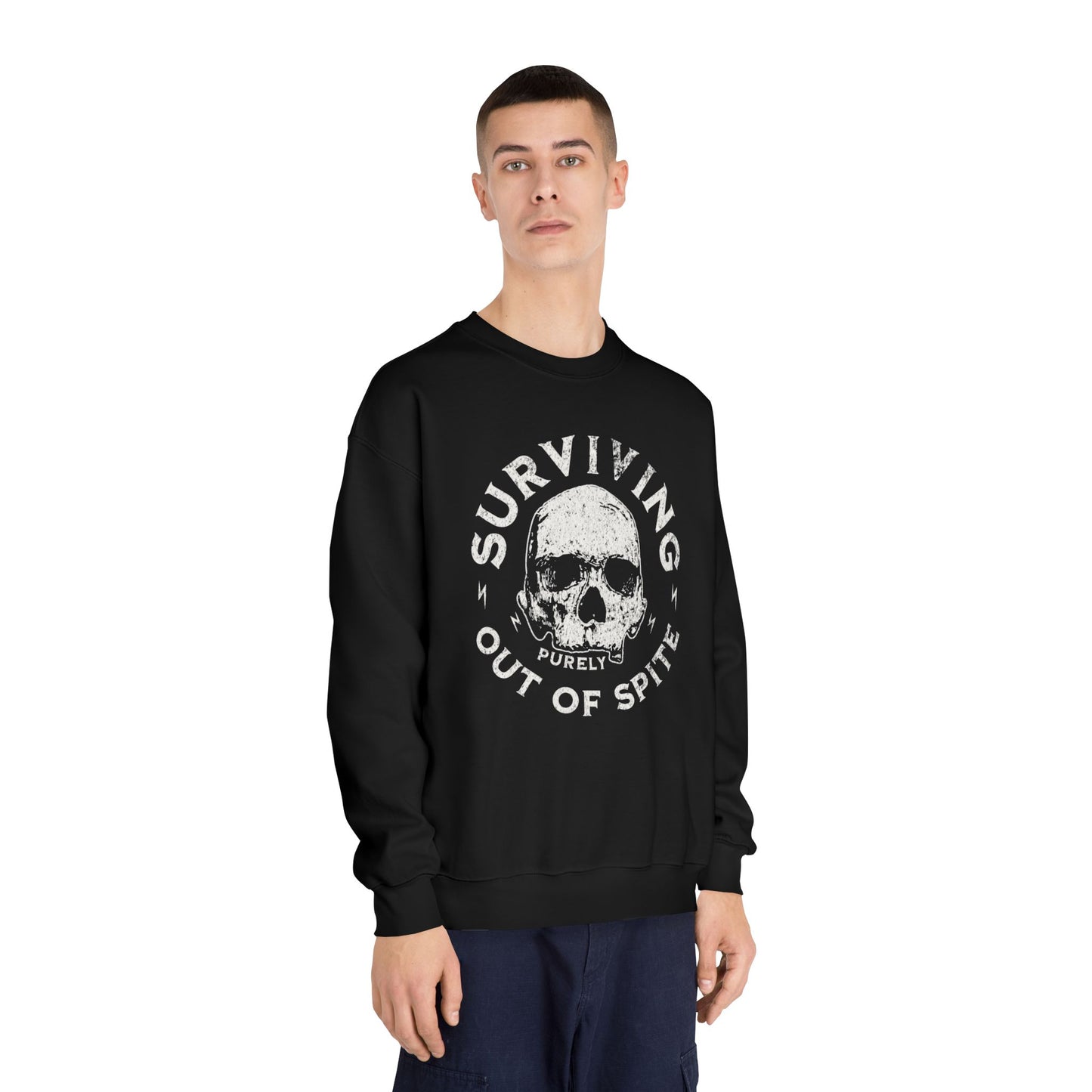 Surviving Out of Spite Crewneck Sweatshirt