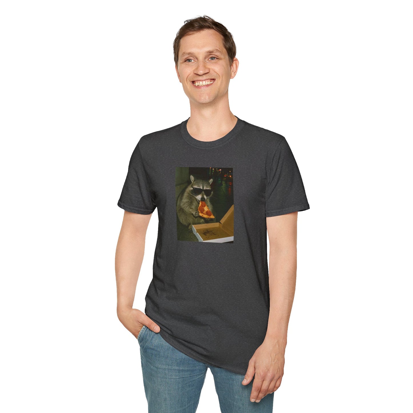 Raccoon Pizza Tee