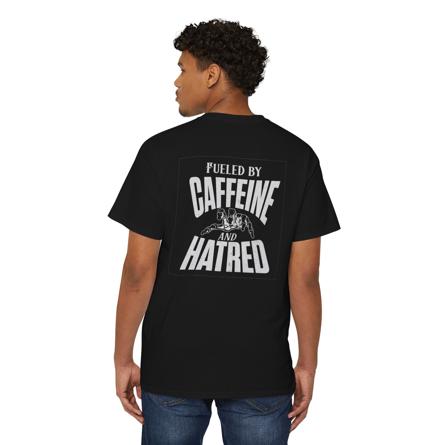 Caffeine & Hatred Pocket T-Shirt