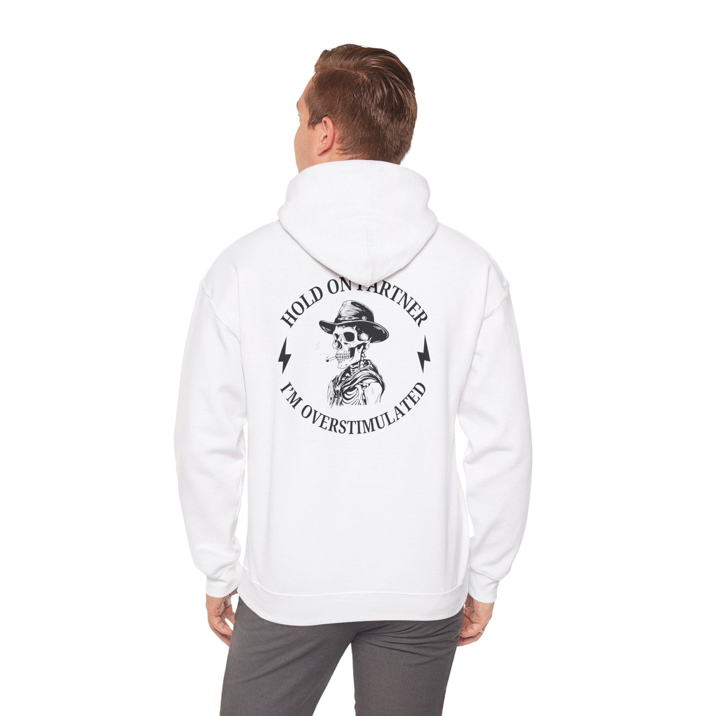 Overstimulated Cowboy Hoodie