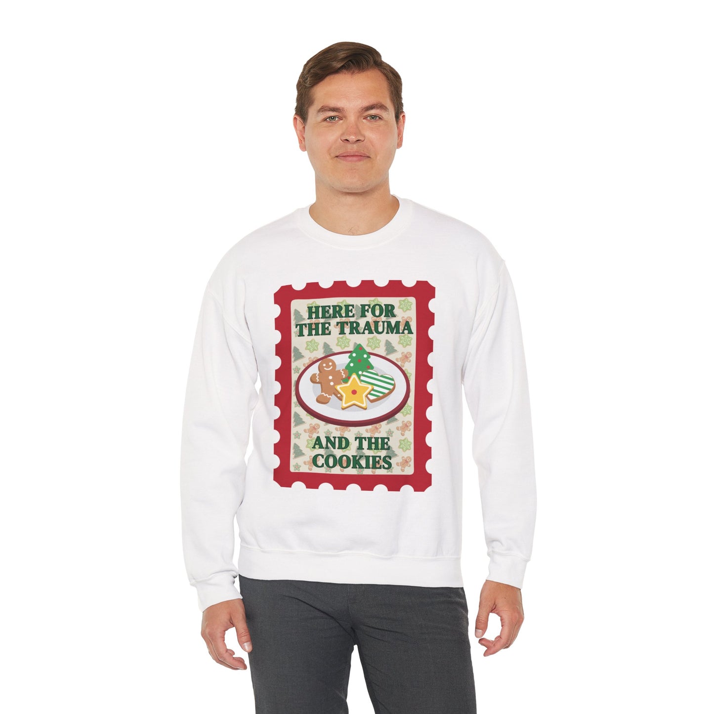 Trauma & Cookies Ugly Sweater