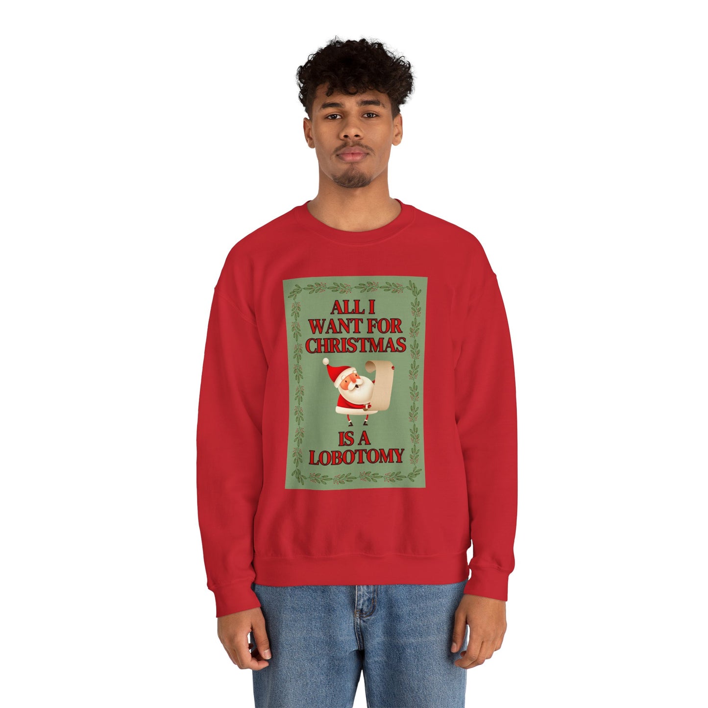 Lobotomy Christmas Sweater