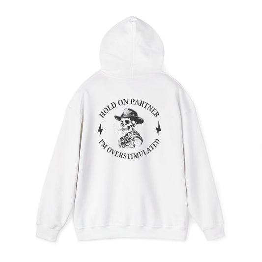 Overstimulated Cowboy Hoodie
