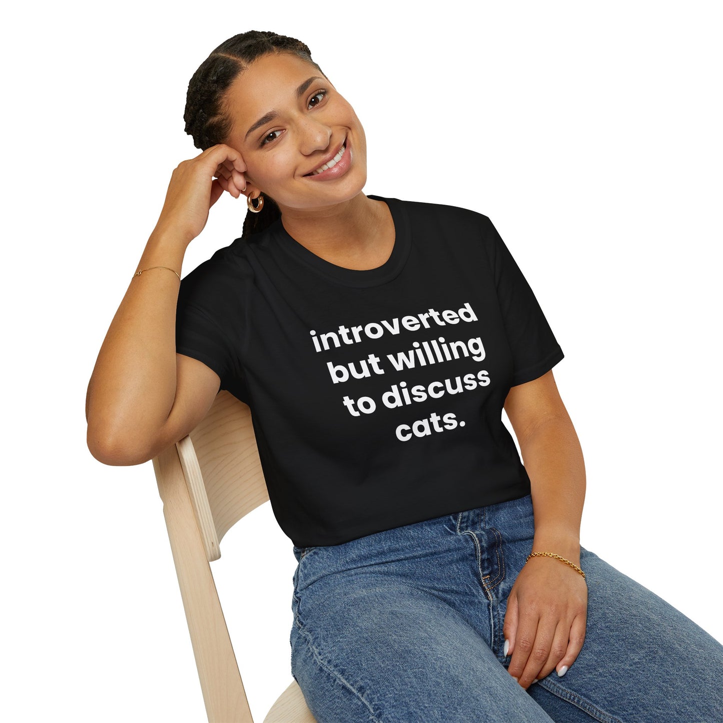 Introverted Cat Lover Tee