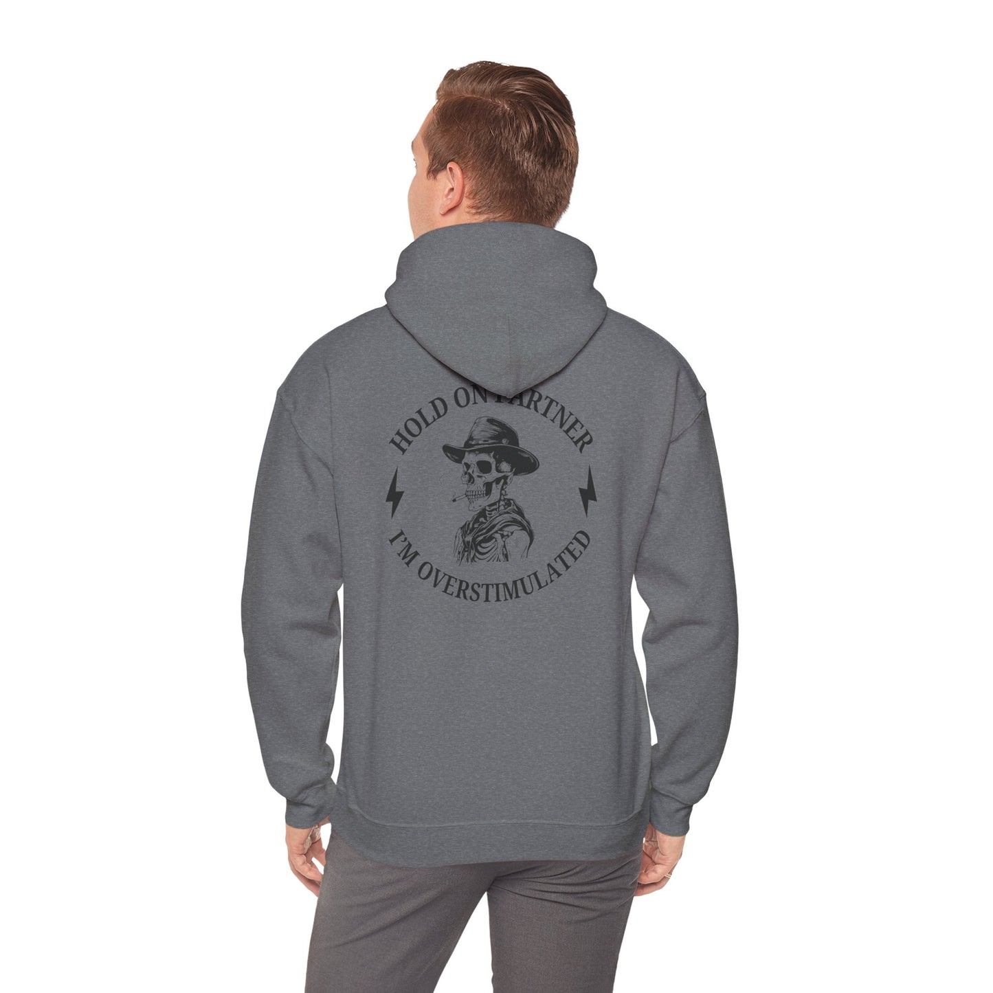 Overstimulated Cowboy Hoodie