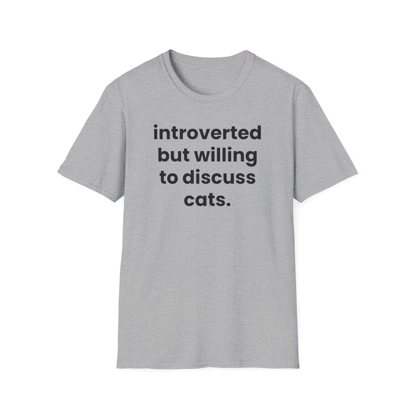 Introverted Cat Lover Tee
