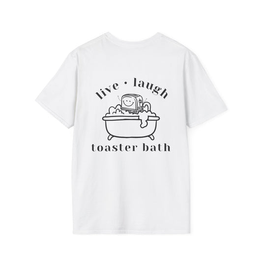 Toaster Bath Double Sided Tee