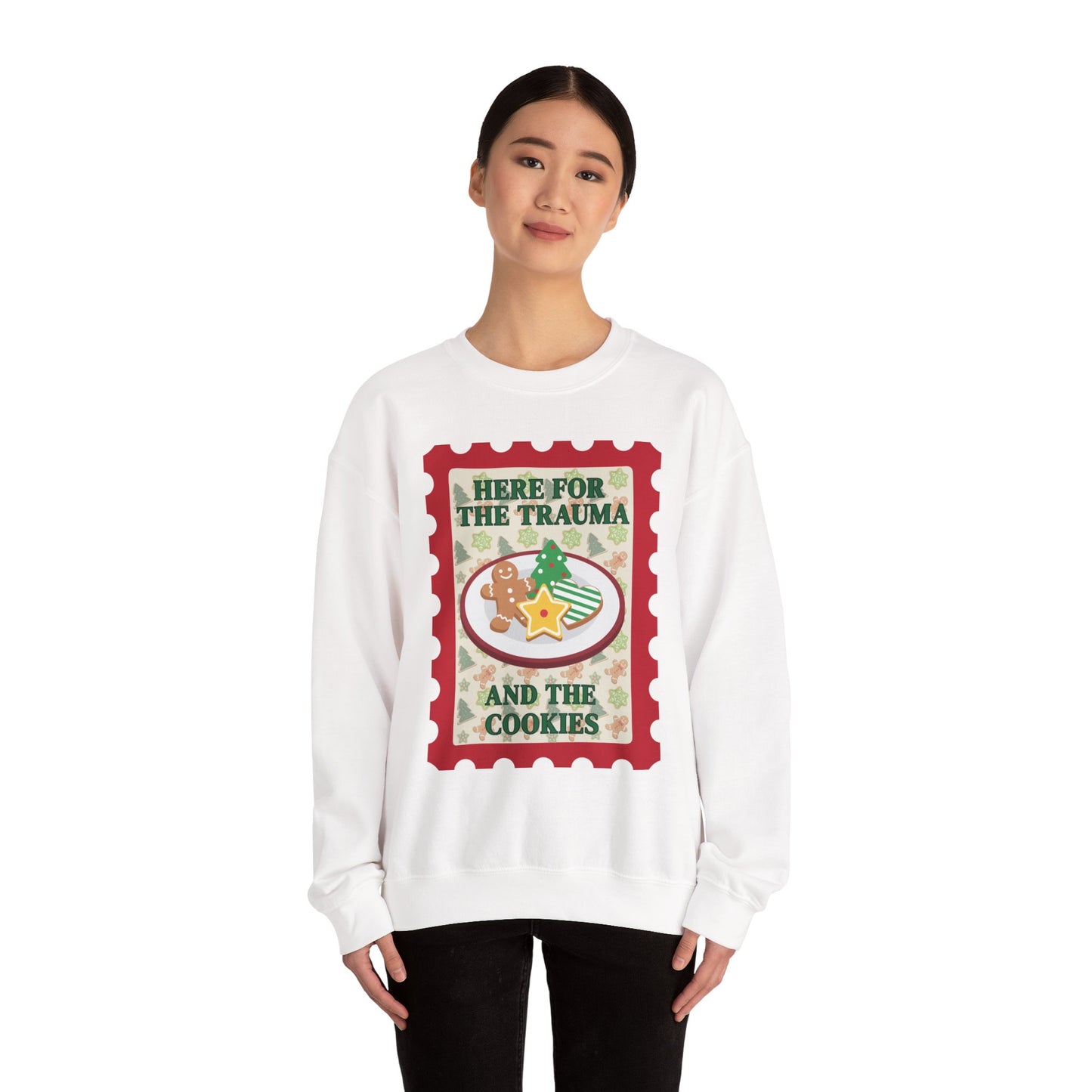 Trauma & Cookies Ugly Sweater
