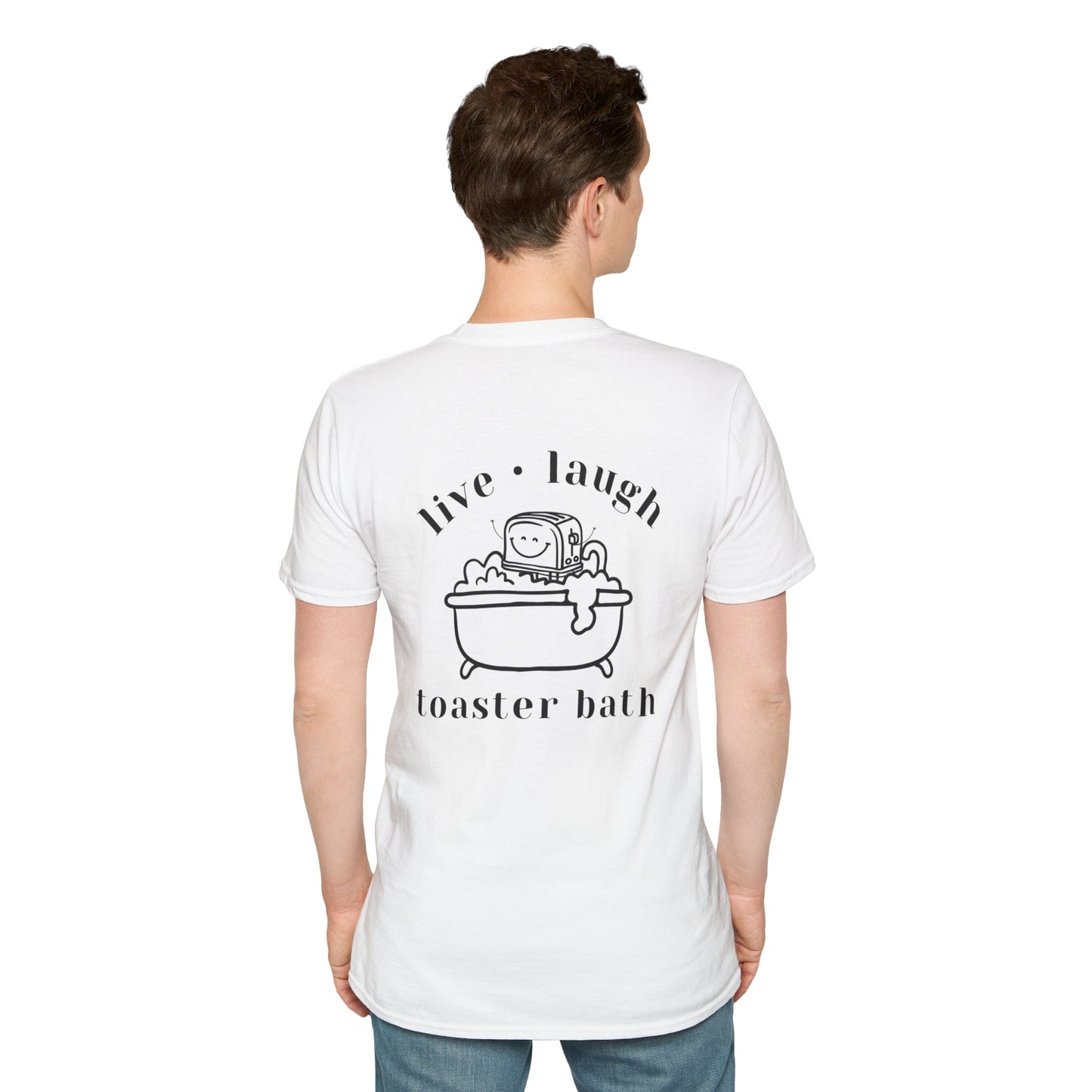 Toaster Bath Double Sided Tee