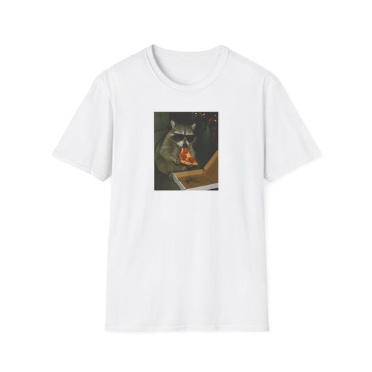 Raccoon Pizza Tee