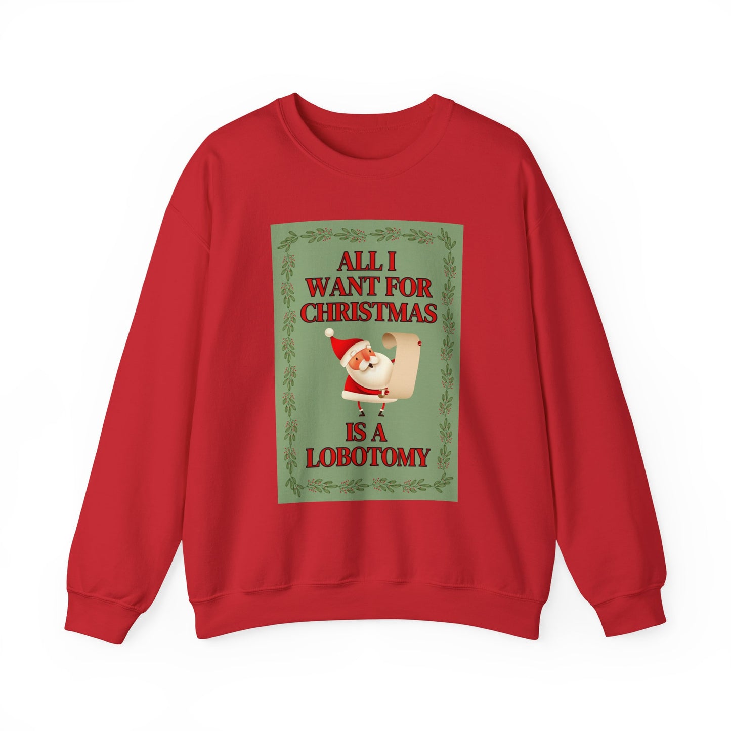 Lobotomy Christmas Sweater