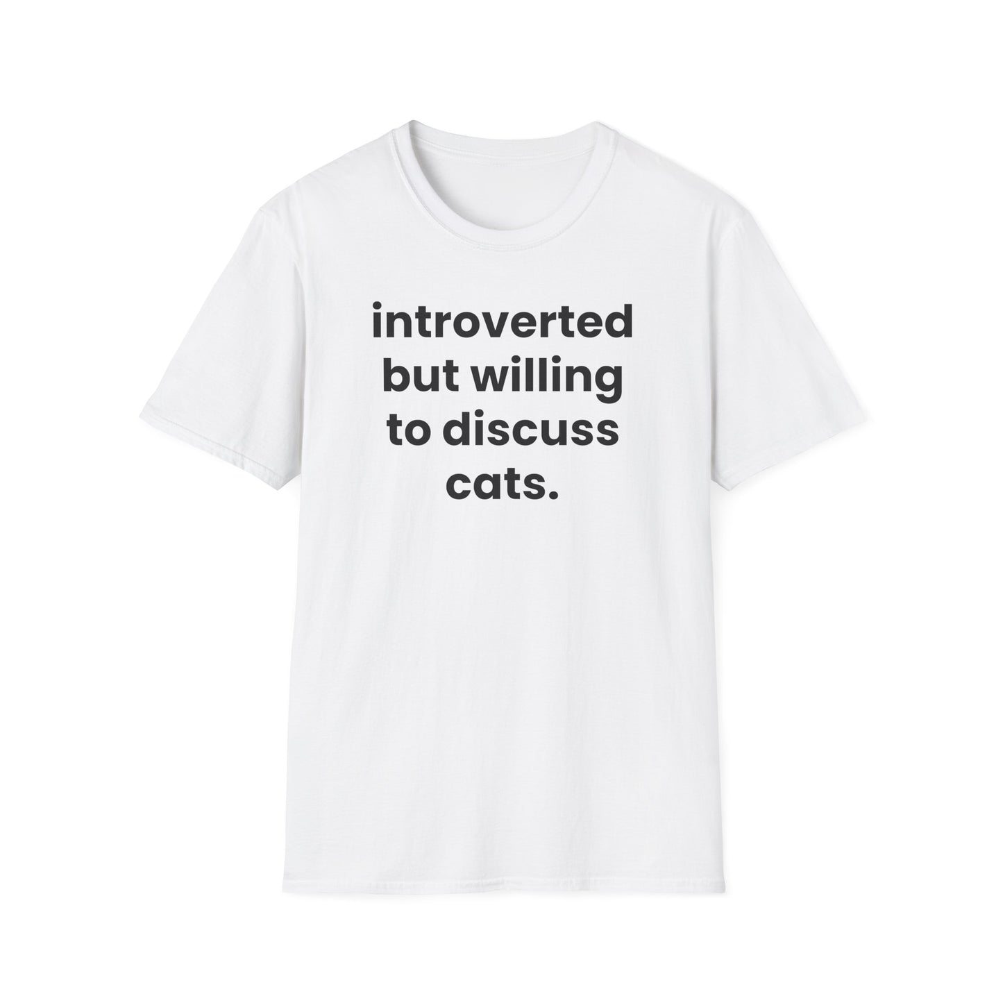Introverted Cat Lover Tee