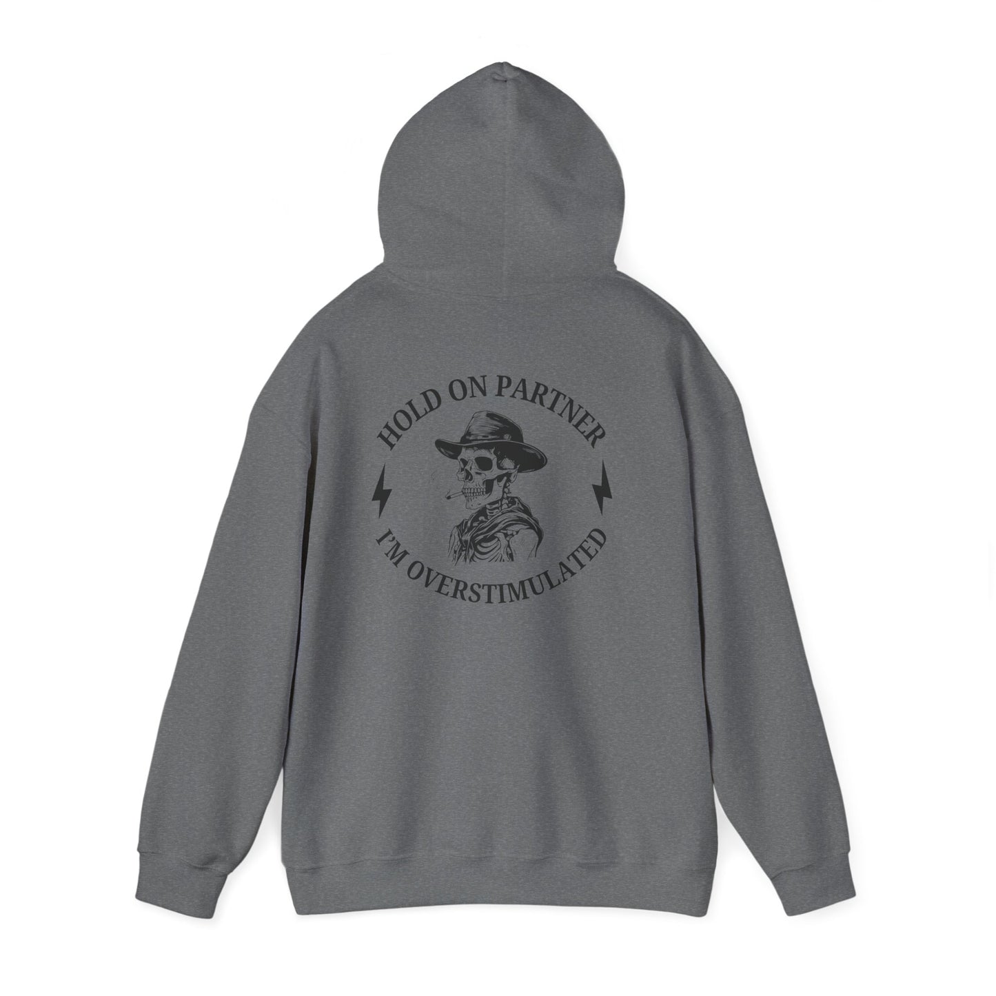 Overstimulated Cowboy Hoodie