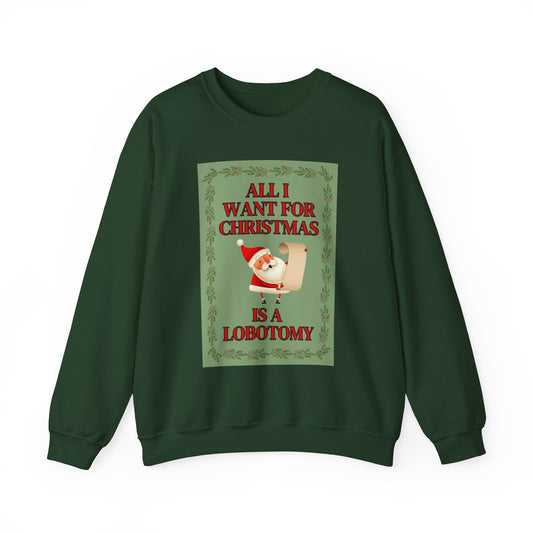 Lobotomy Christmas Sweater