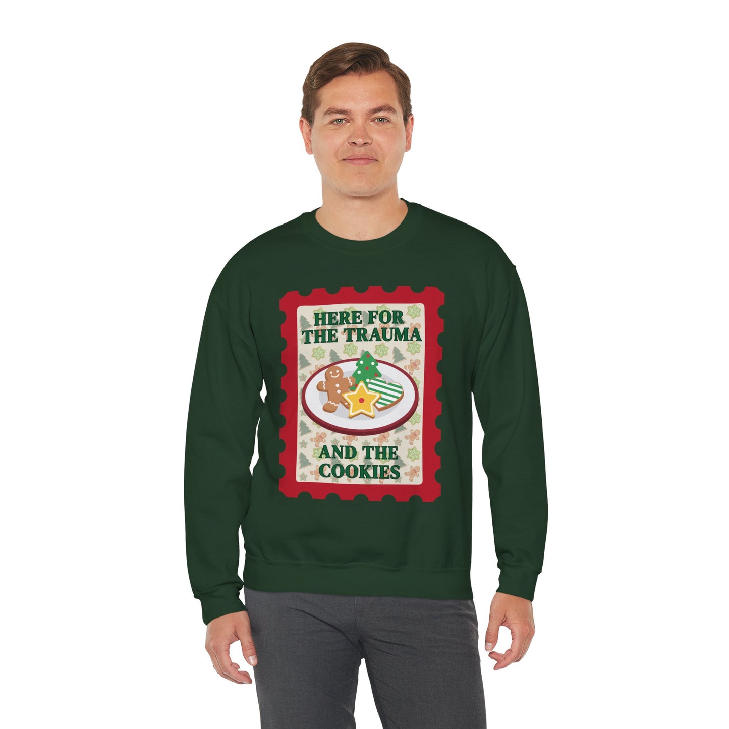 Trauma & Cookies Ugly Sweater