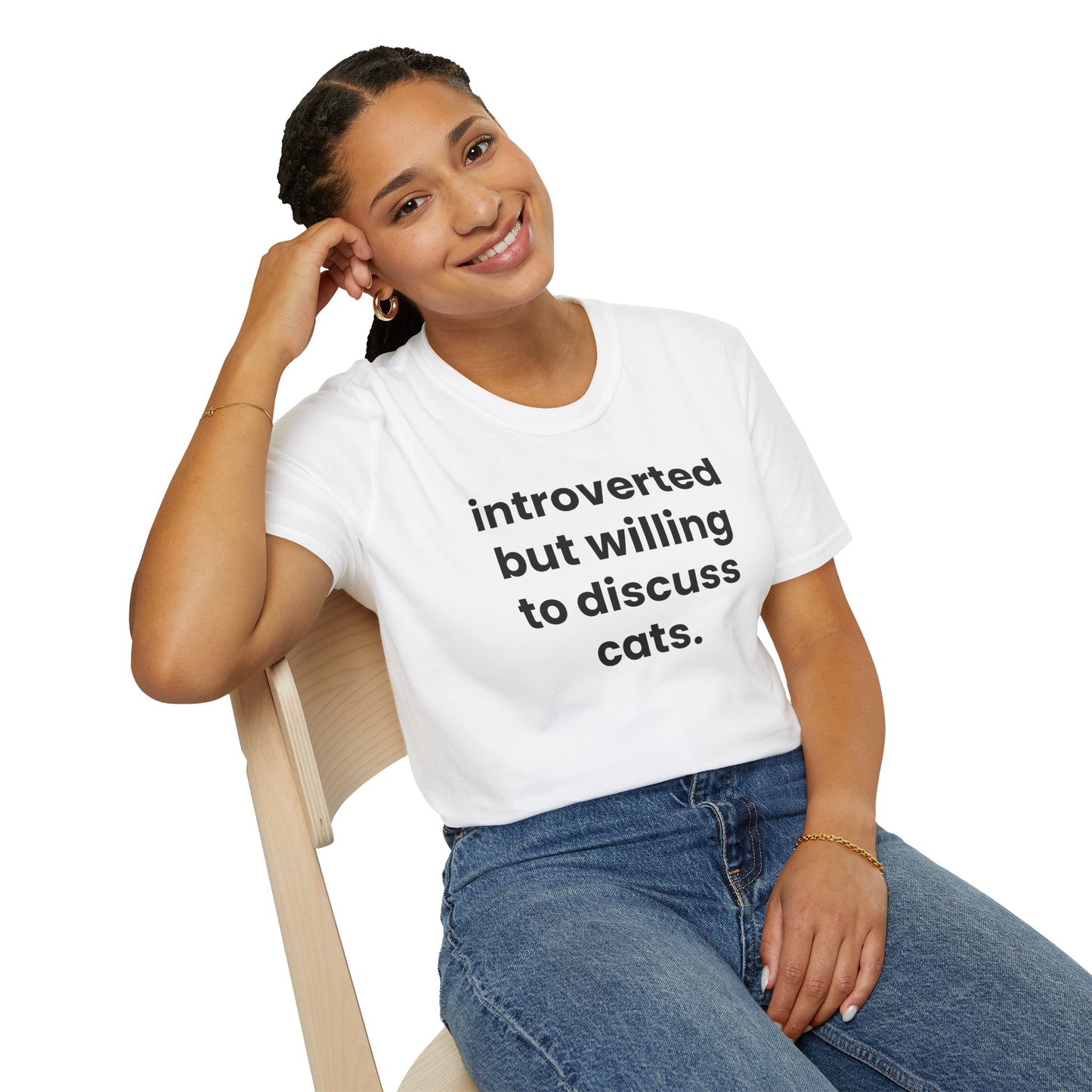 Introverted Cat Lover Tee