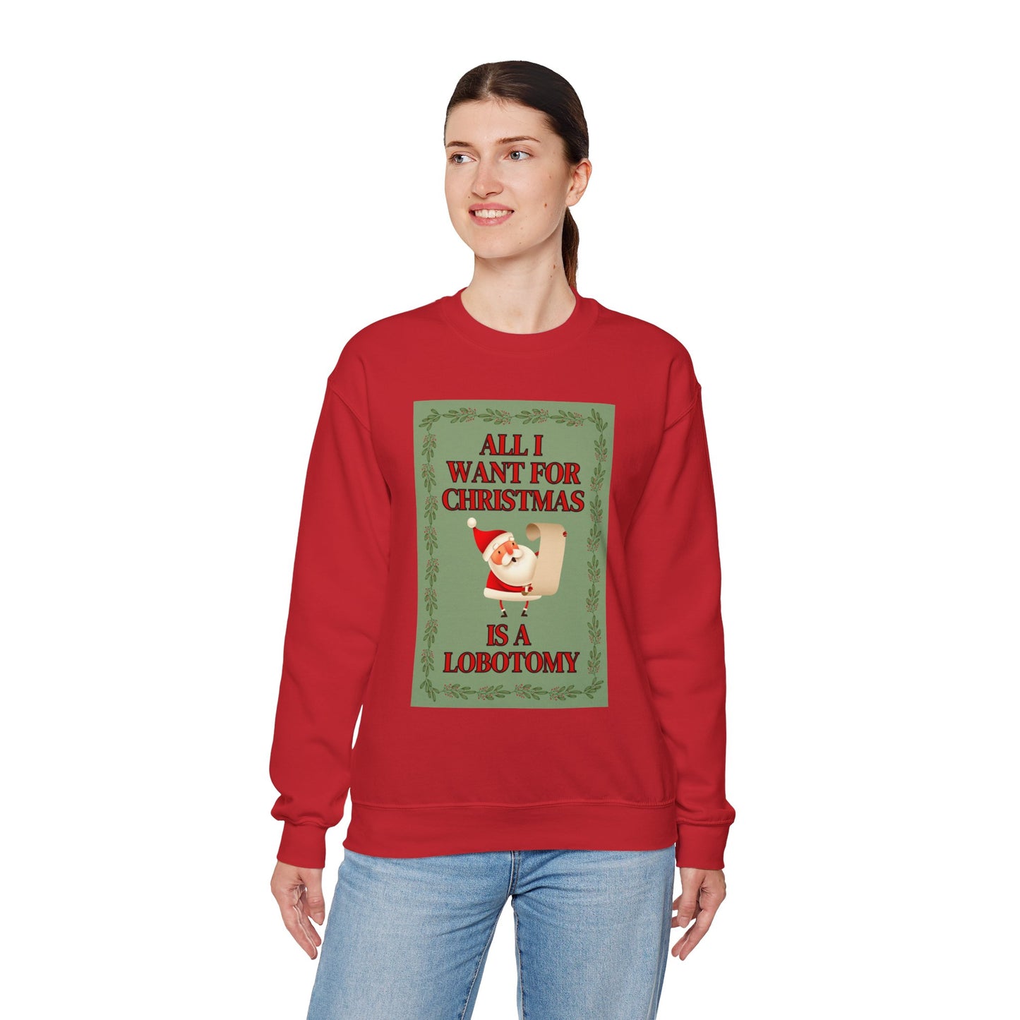 Lobotomy Christmas Sweater