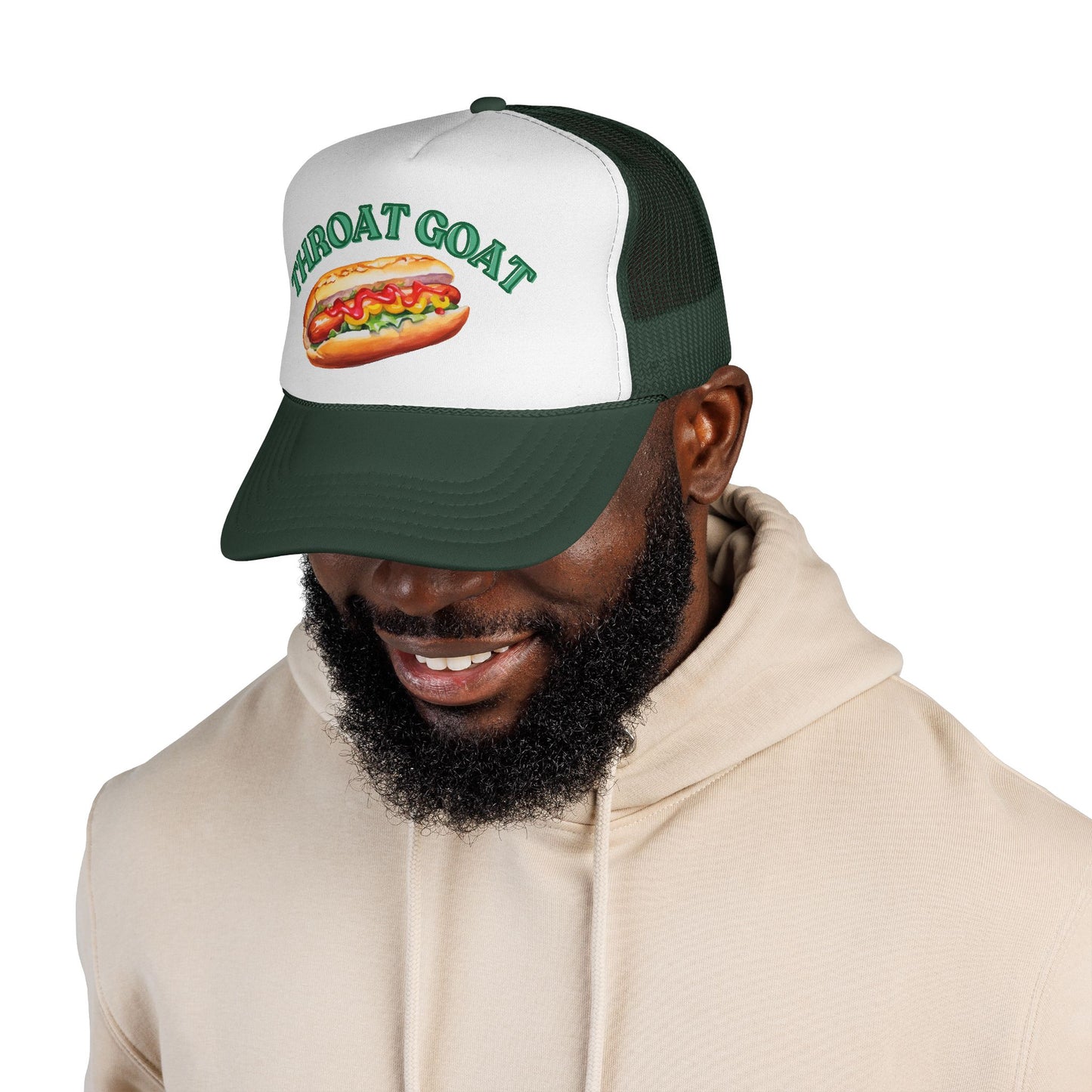 Throat Goat Cap