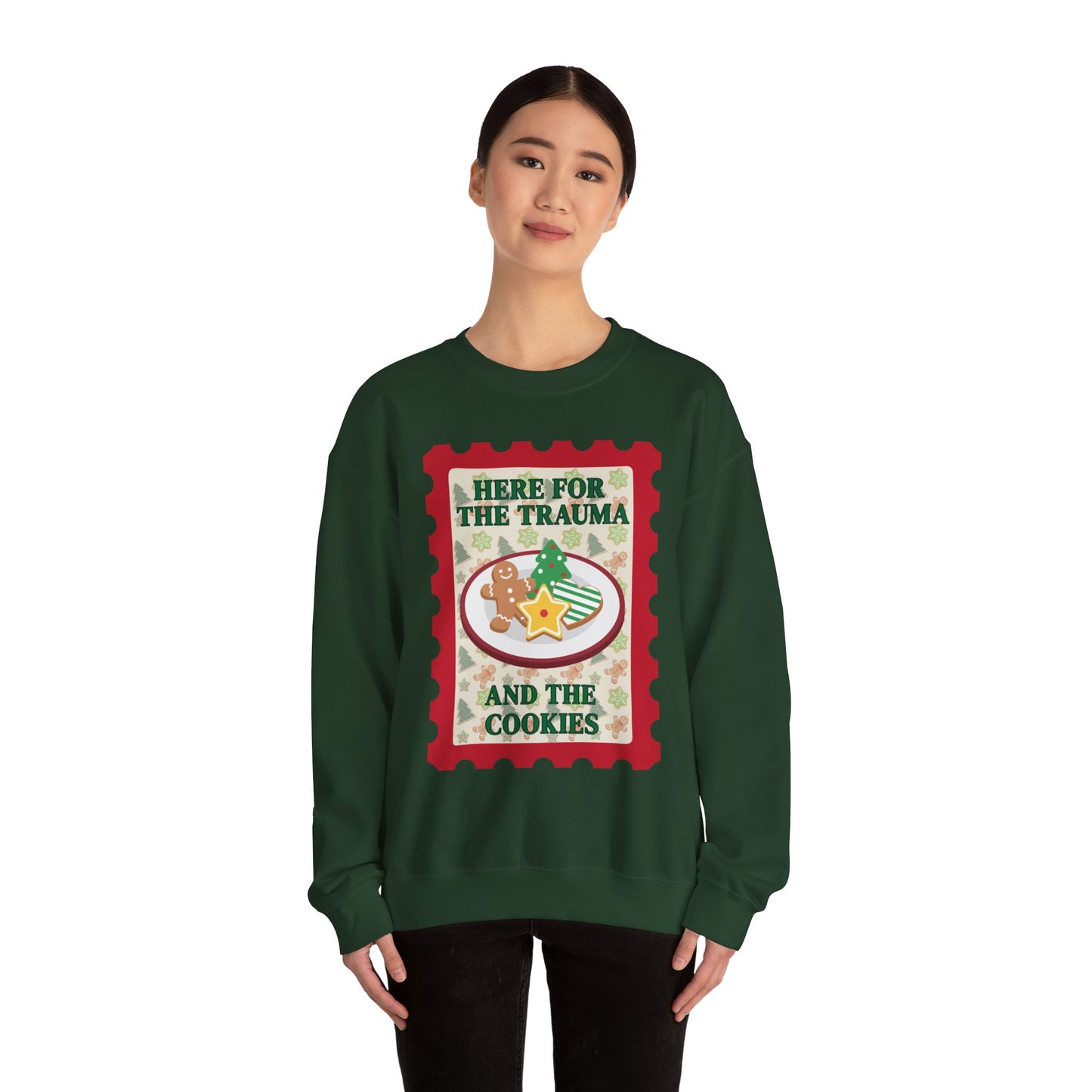 Trauma & Cookies Ugly Sweater