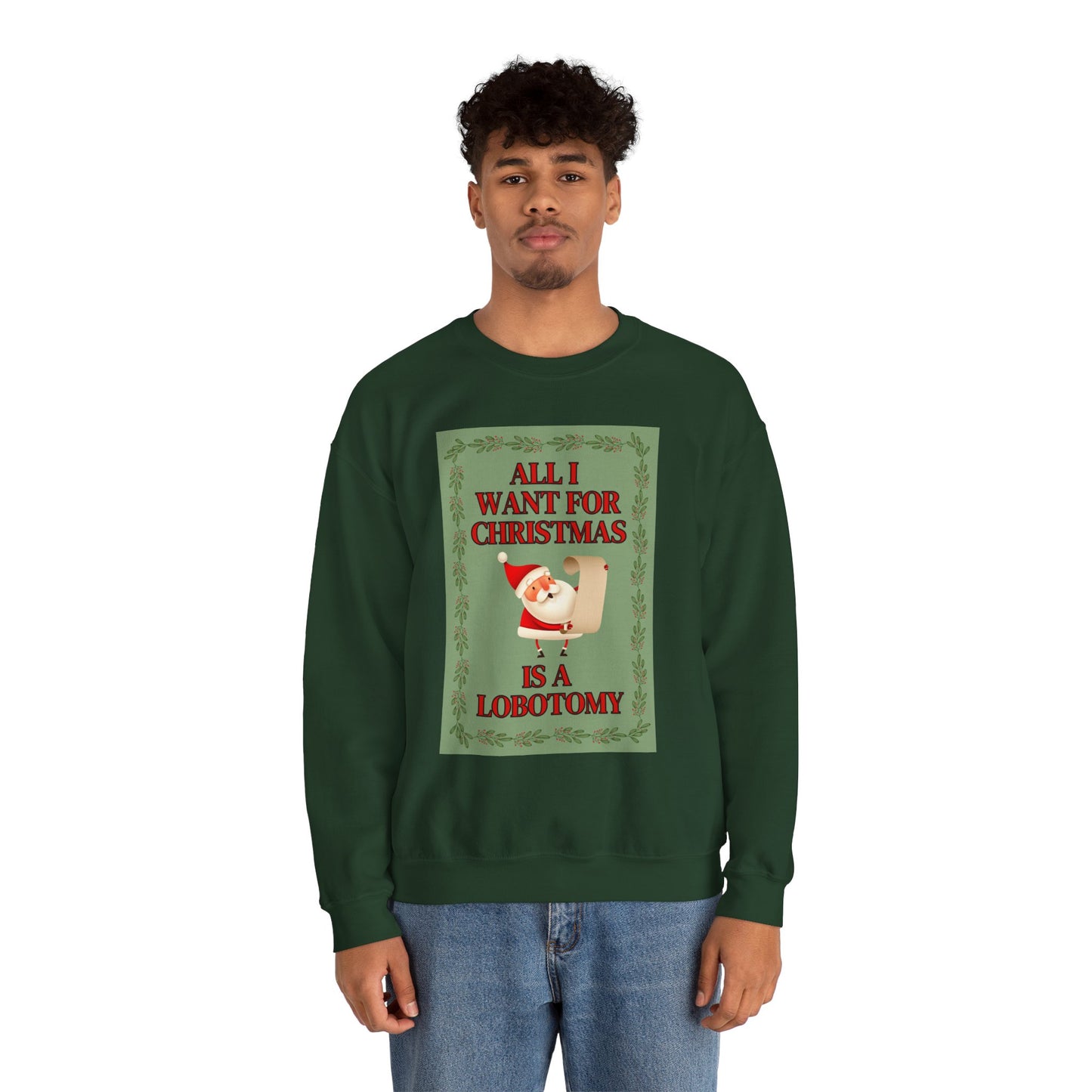 Lobotomy Christmas Sweater