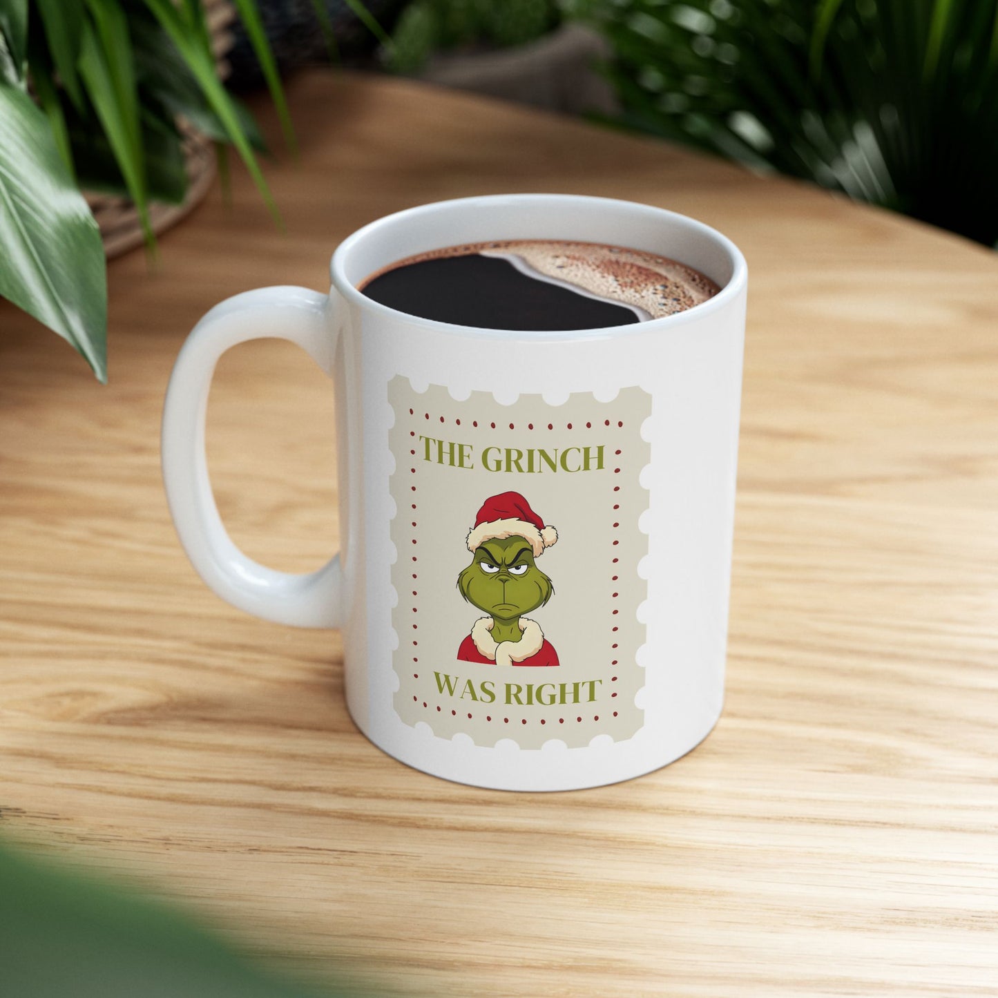 Grinch Holiday Mug