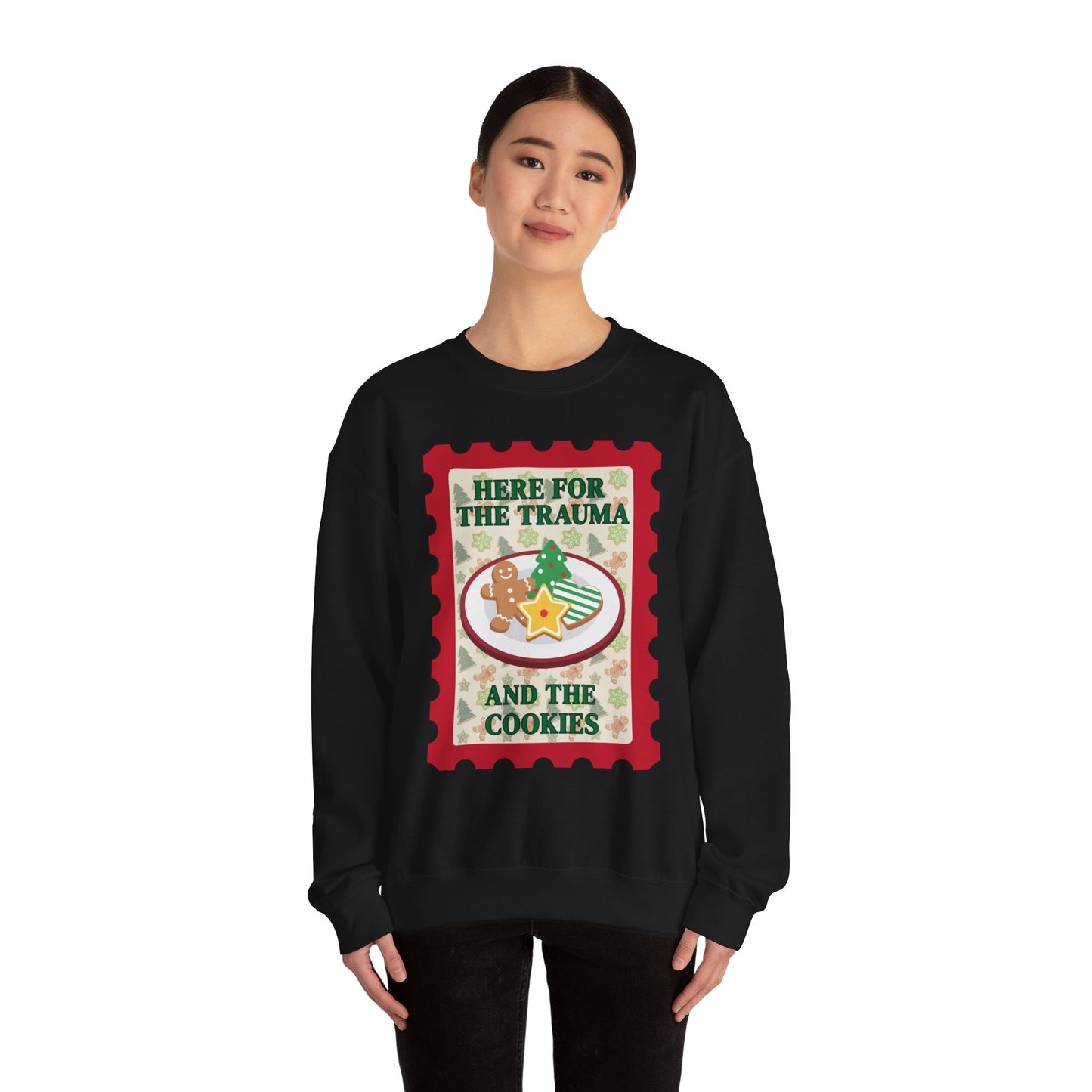 Trauma & Cookies Ugly Sweater