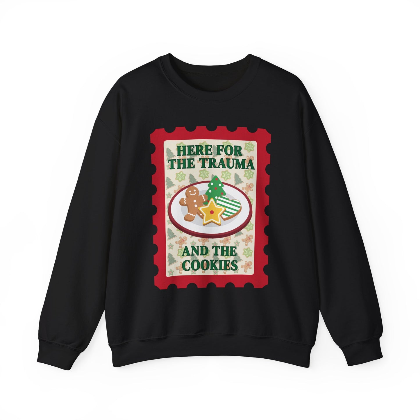 Trauma & Cookies Ugly Sweater