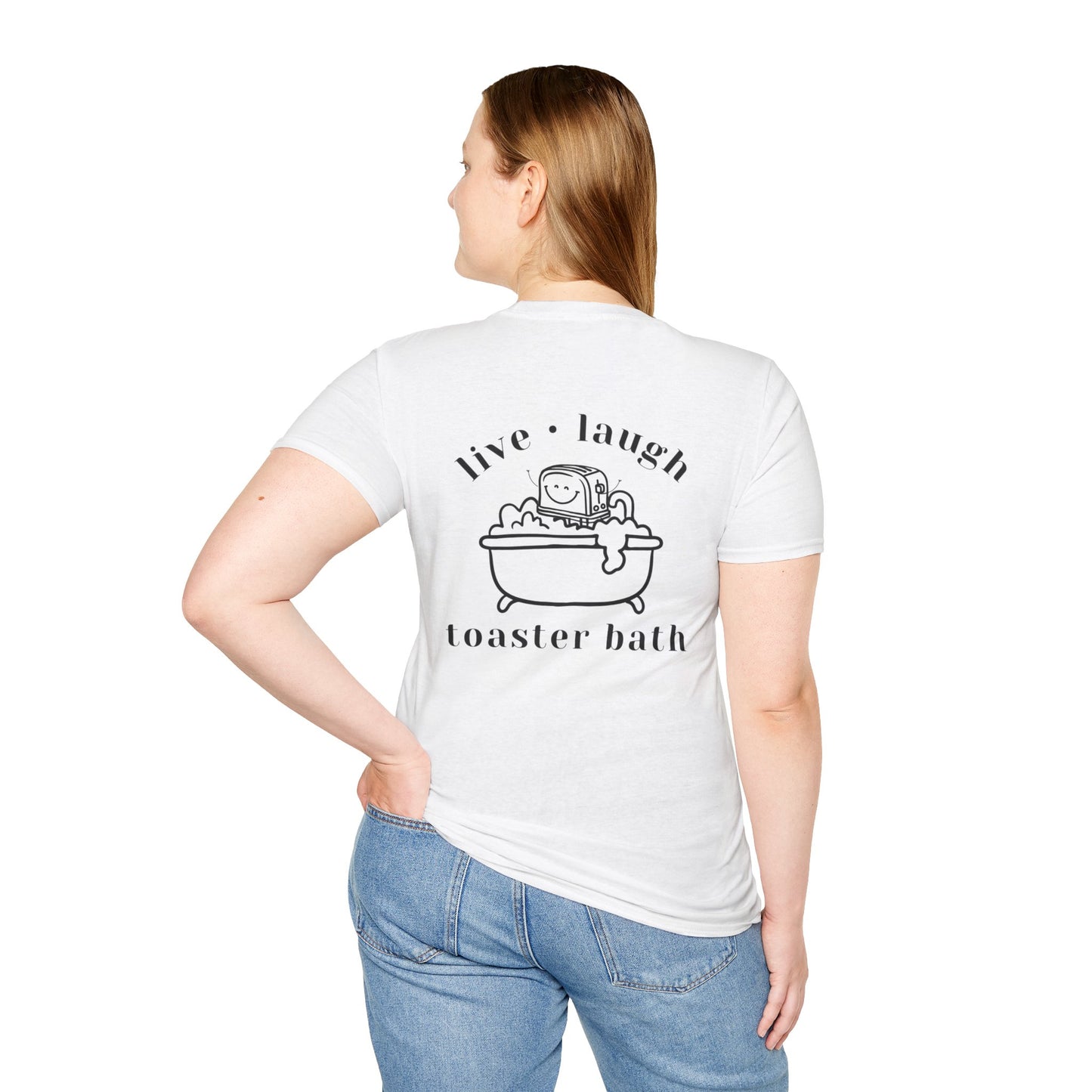 Toaster Bath Double Sided Tee